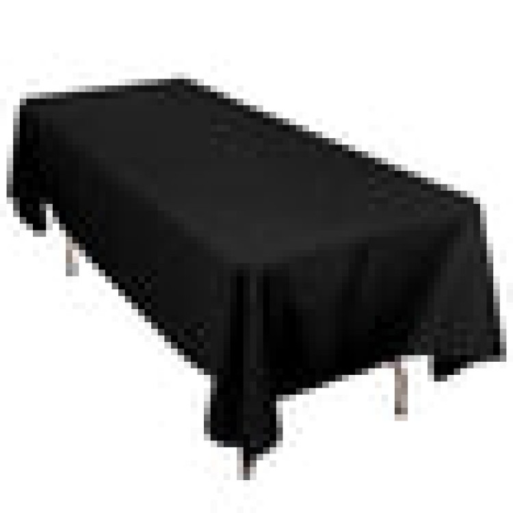 Black Rectangular Linen 60 X 102